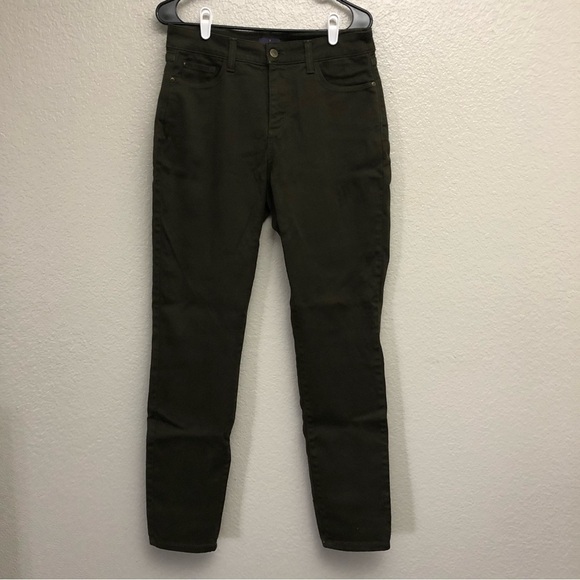 NYDJ Pants - NYDJ Women’s Olive Green Alina Legging Size 10 EUC
